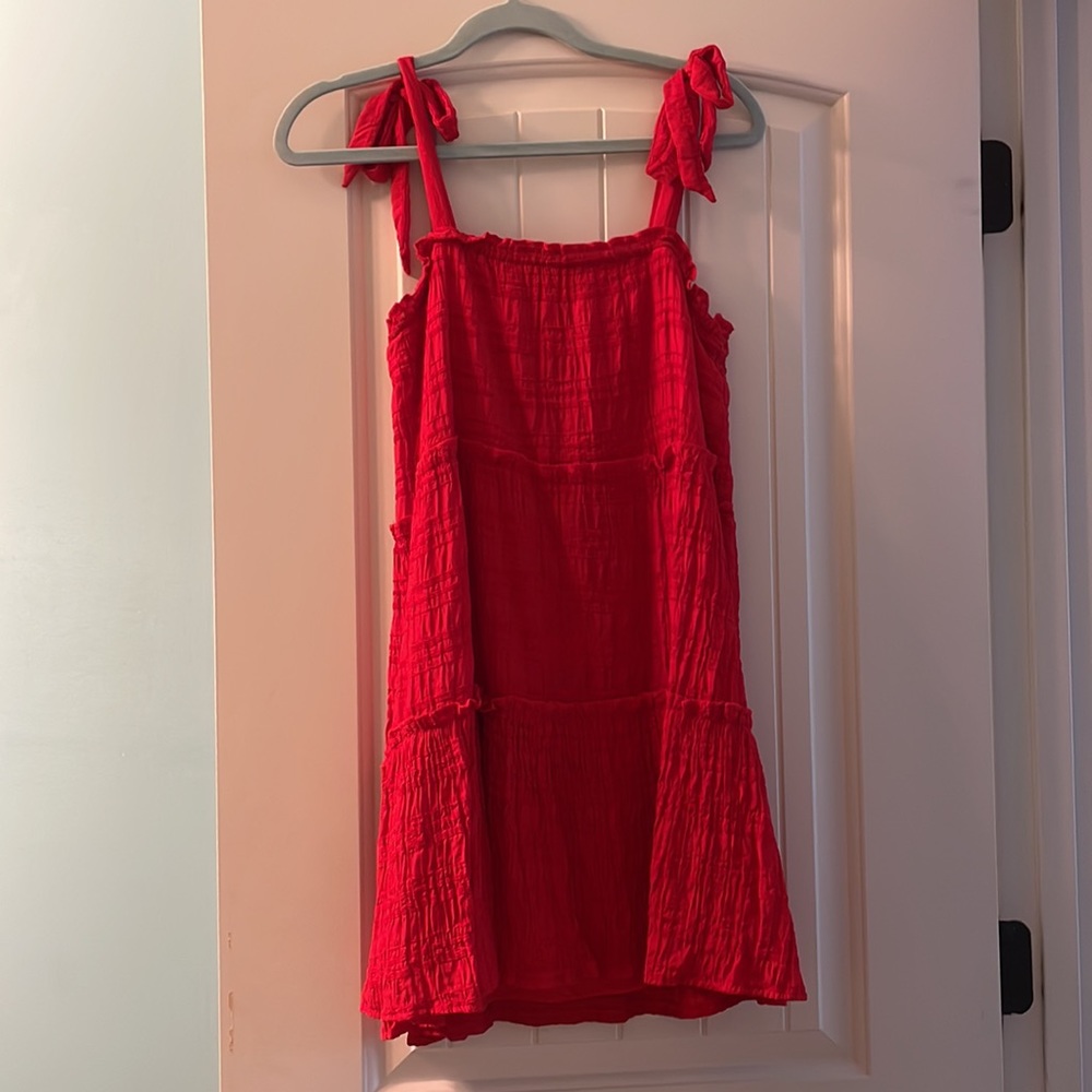 Altard State Red Drop Dress